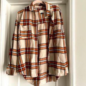 Fall Plaid Button-Up